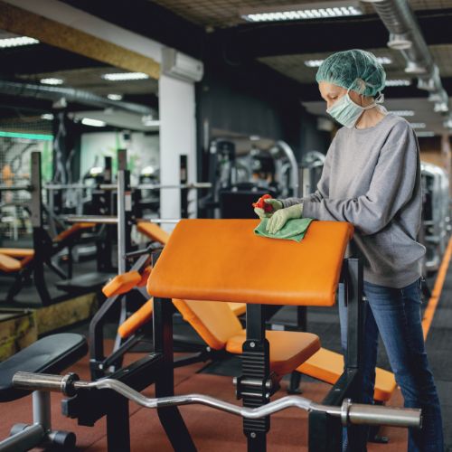 Fitness Center & Gym Cleaning Services near me