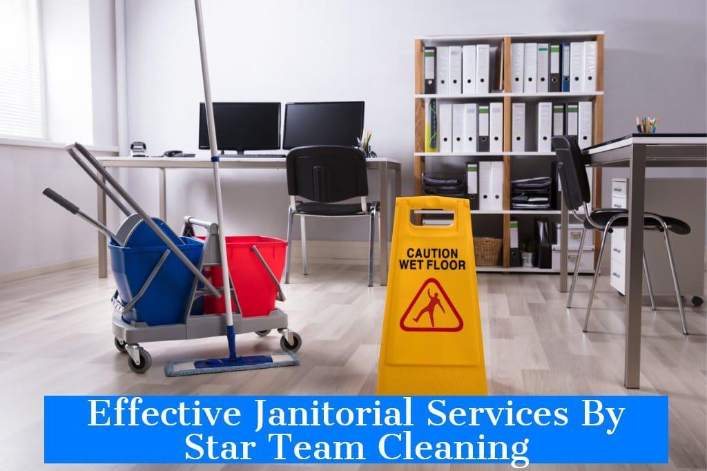 Effective Janitorial Services Toronto-star team cleaning
